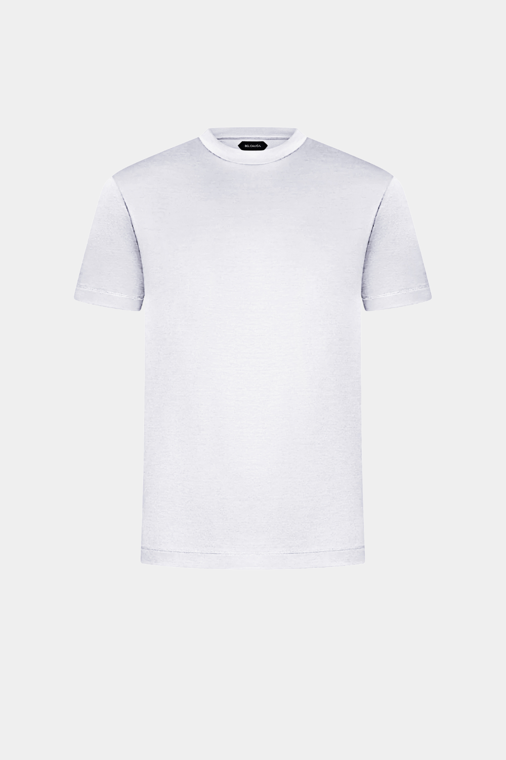 WHITE MERCERIZED T-SHIRT