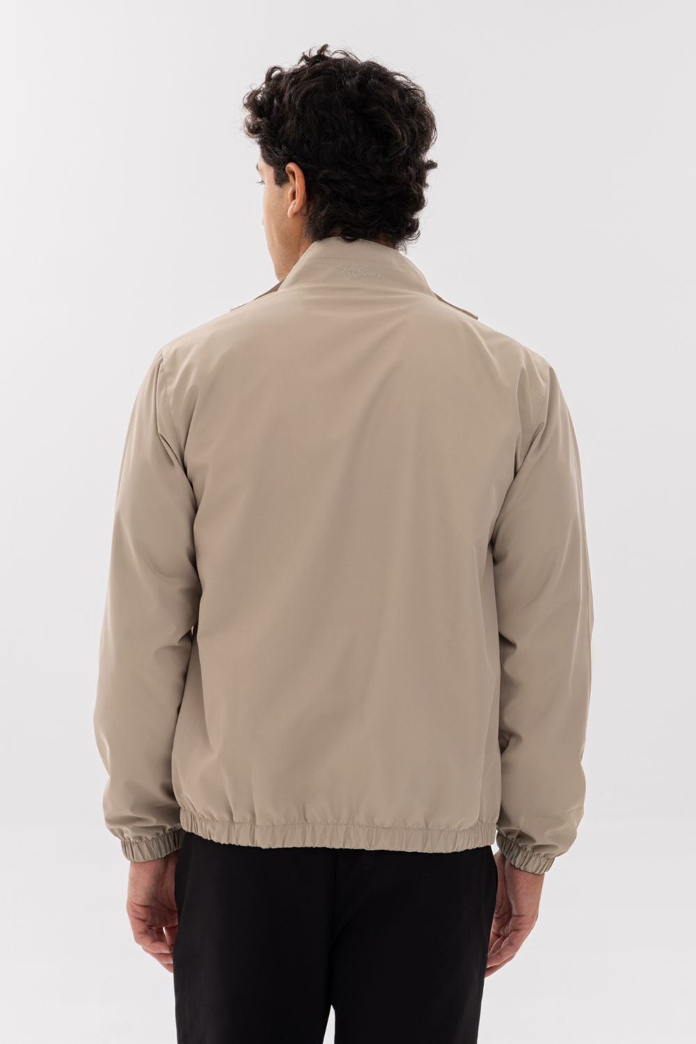 TAUPE REVERSIBLE BOMBER JACKET