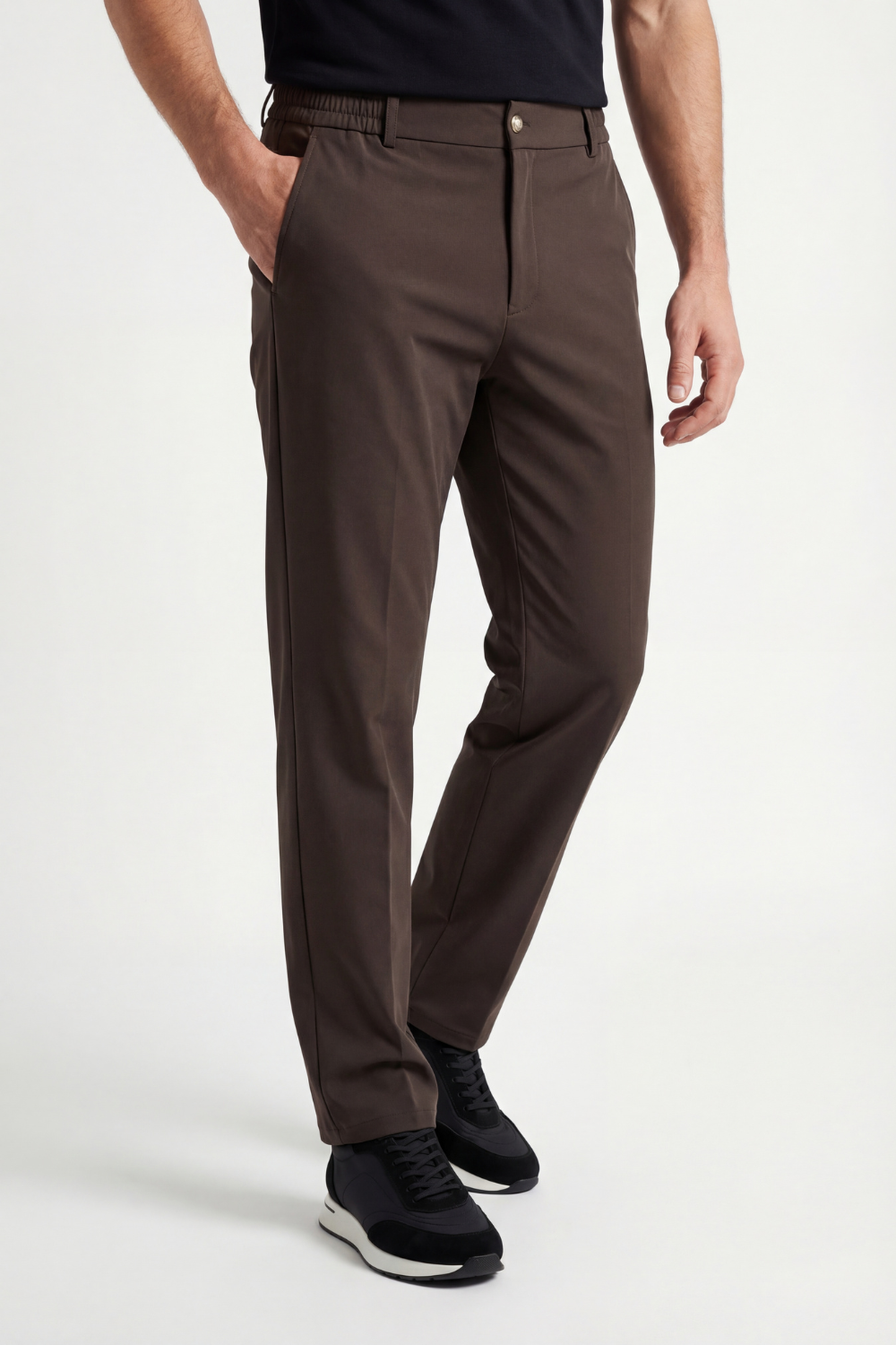 BROWN URBAN TECH PANTS