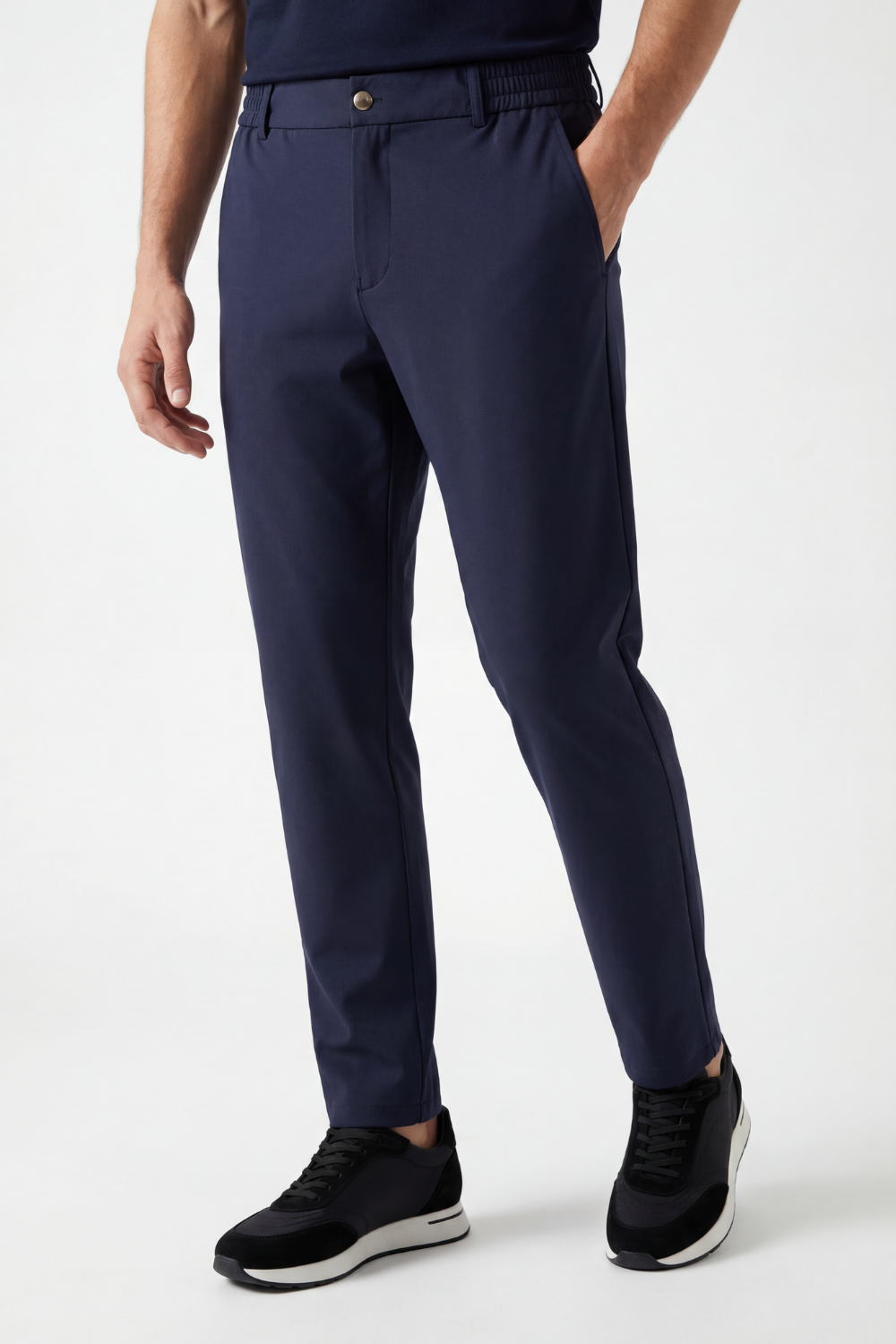 NAVY BLUE URBAN TECH PANTS