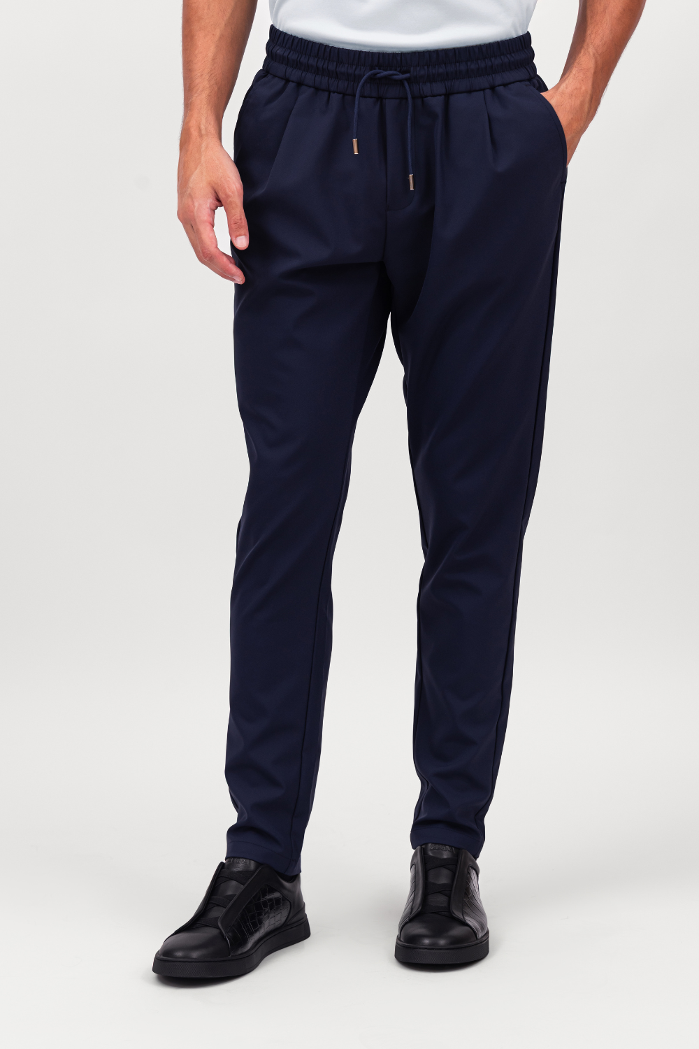 NAVY BLUE SMART TECH PANTS