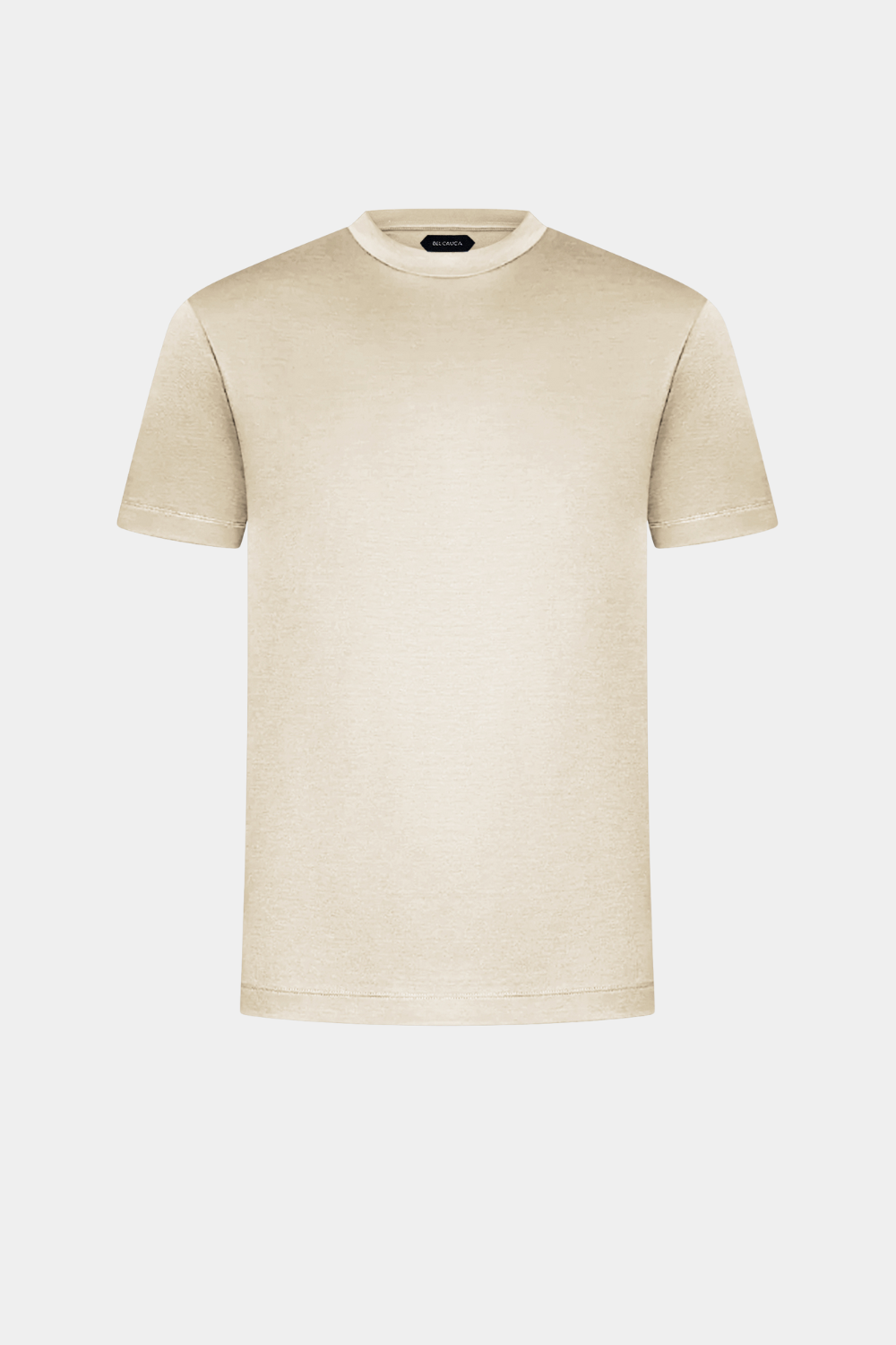 SAND BEIGE MERCERIZED T-SHIRT